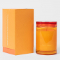 Preview: Paul Smith Duftkerze Bookworm,,Glasgefäss, sonniges orange- rot, mit Verpackung